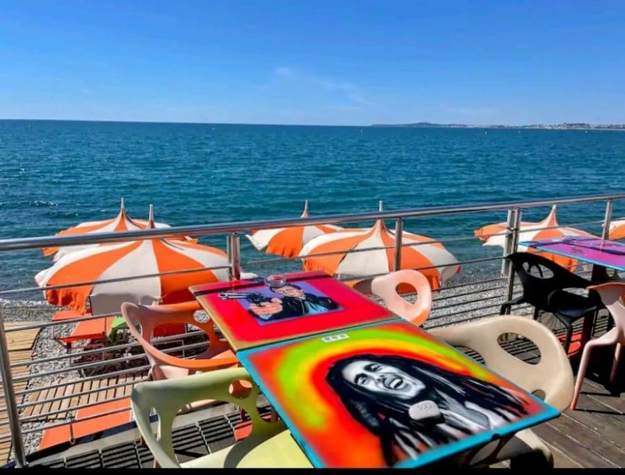 Oasis Marin 1 Studio Proche Mer Parking Wifi Cagnes-sur-Mer Exterior photo