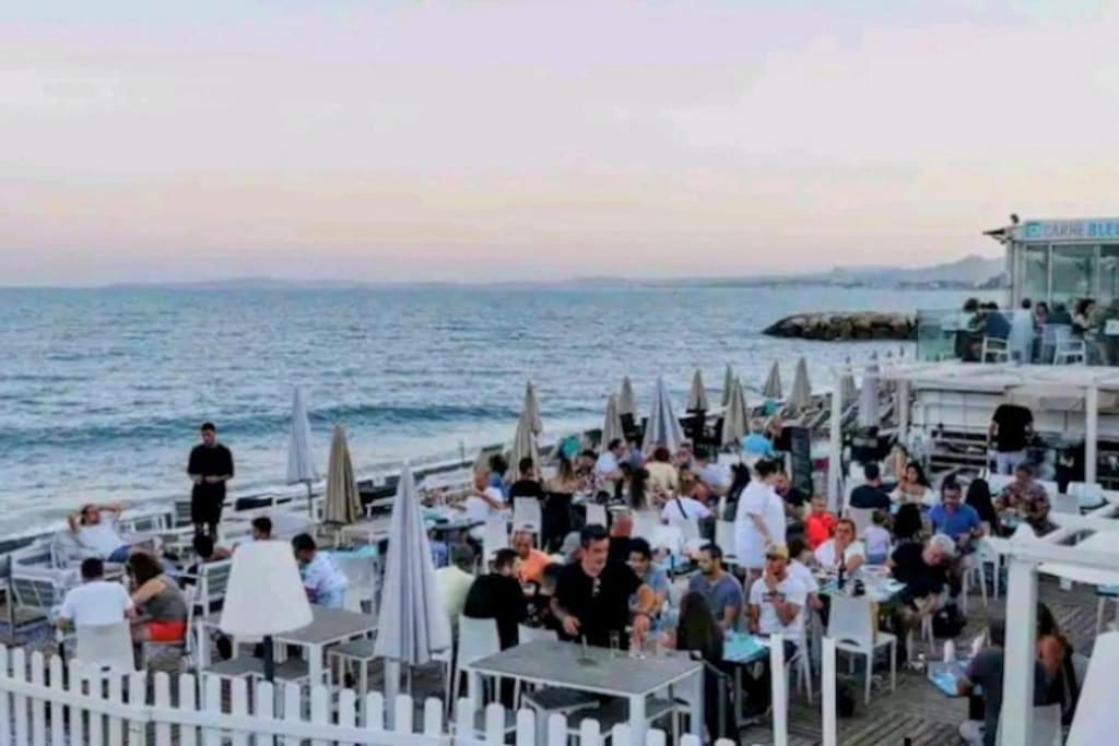 Oasis Marin 1 Studio Proche Mer Parking Wifi Cagnes-sur-Mer Exterior photo